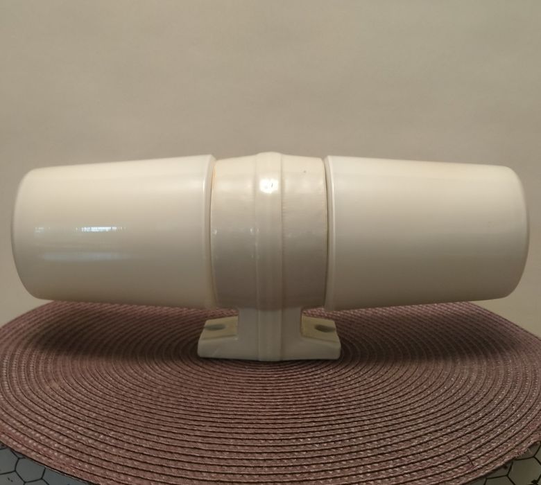Kinkiet ceramiczny,skandynawski design,lampa ścienna.PRL,dostępne2szt