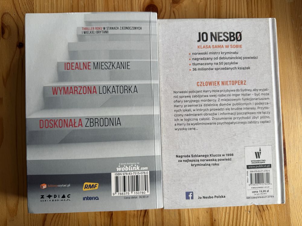 Lokatorka czlowiek nietoperz zestaw ksiazek