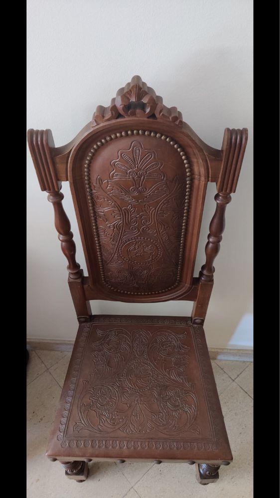Cadeiras antigas de sala - 4