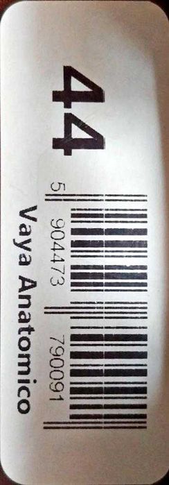 Wkładki ortopedyczne Vaya anatomico r.44