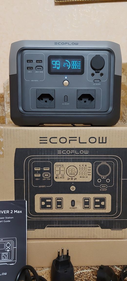 Зарядна станція EcoFlow RIVER 2 MAX