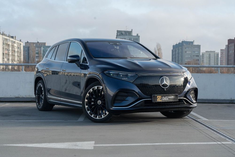 Mercedes-Benz EQS 450 4MATIC, Burmester, Head-up, Panorama, Salon PL