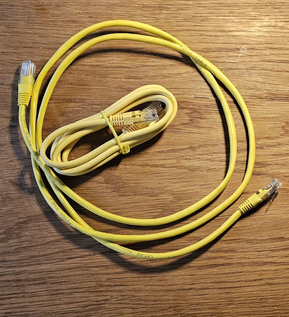 Kable sieciowe LAN RJ-45 1m