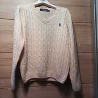 Sweter pleciony rozmiar s