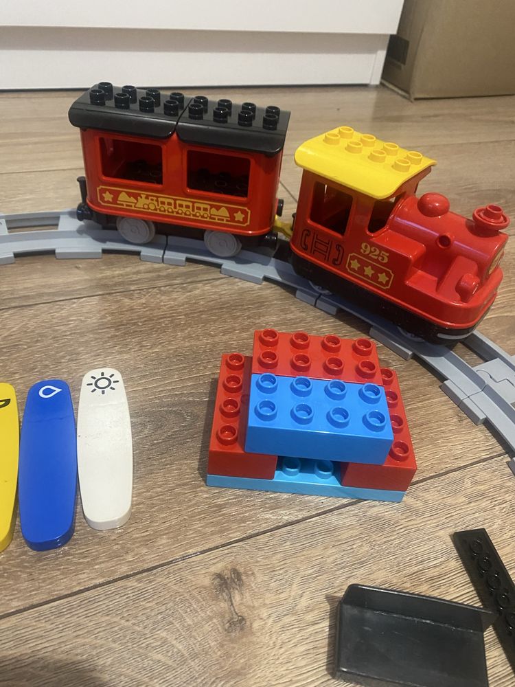 Конструктор Лего Залізниця Залізна дорога Lego Duplo Паровоз