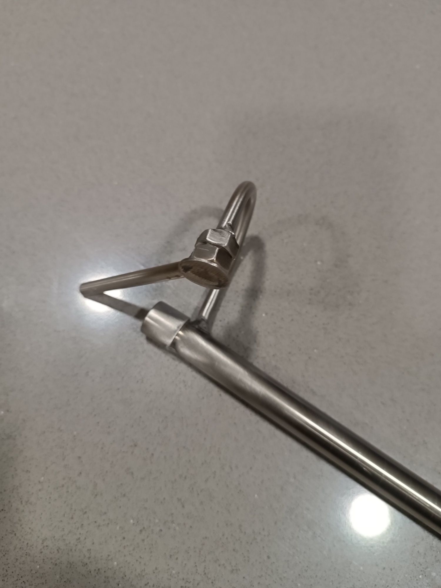 Espeto em inox pesca.