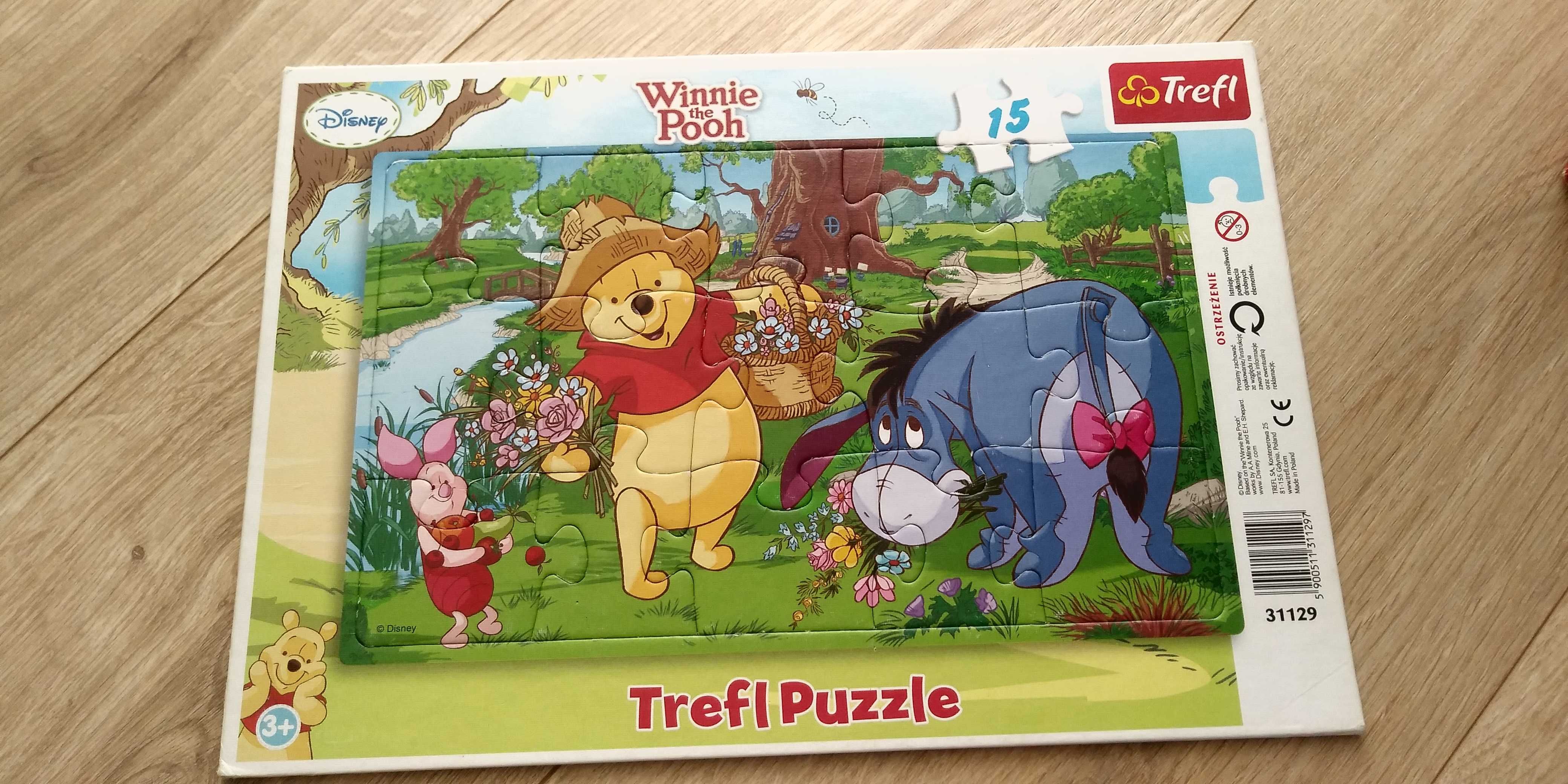 Puzzle dla dzieci 3+