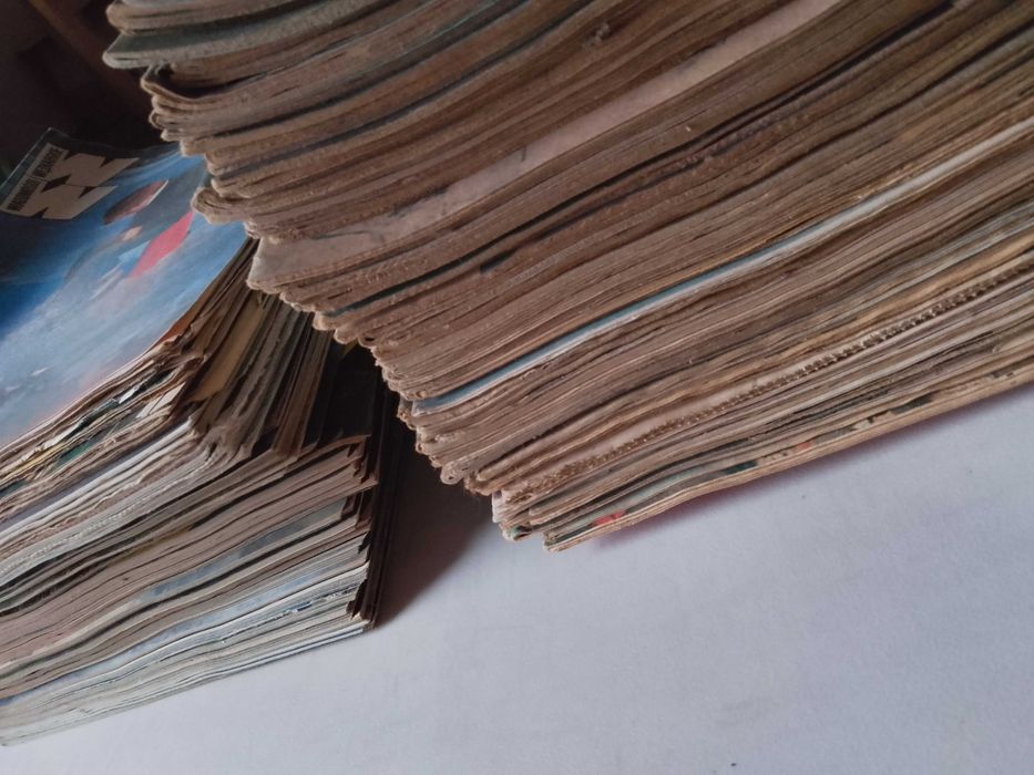 "Wiadomości Wędkarskie" archiwalne numery, zestaw 121 sztuk
