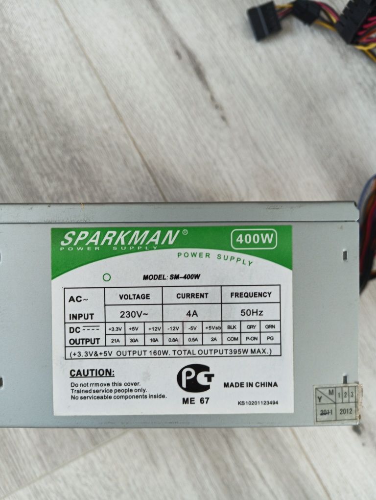 Блок живлення sparkman 400w