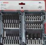 Conjunto de 36 bites Bosch