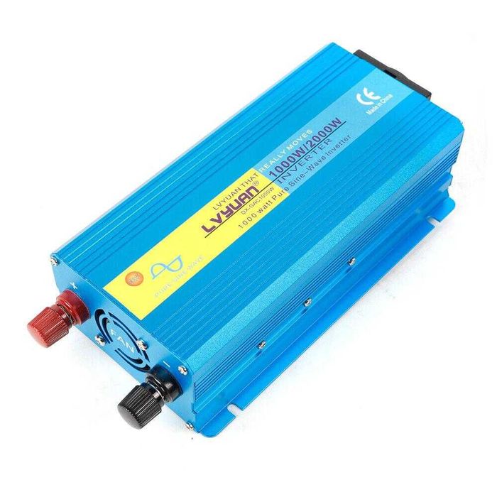 Інвертор бесперебойник lvyuan 1000-2000w 12v чистий синус