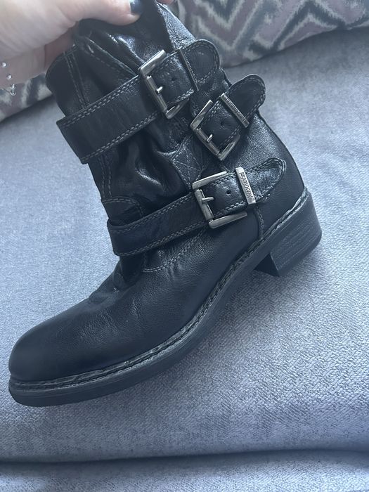 Шкіряні демісезонні черевички