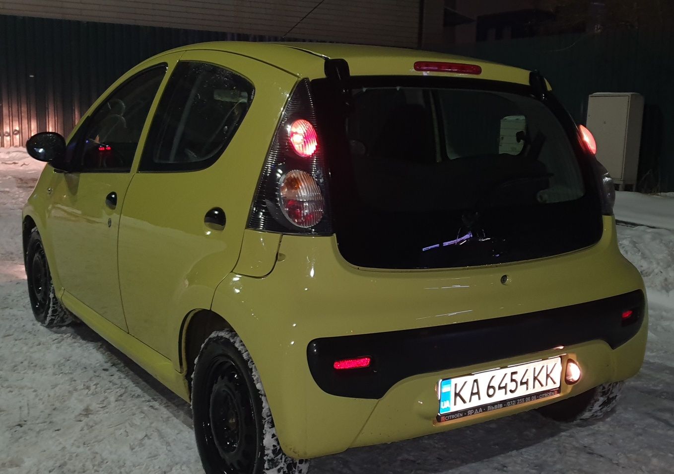 Citroën c1 кондёр