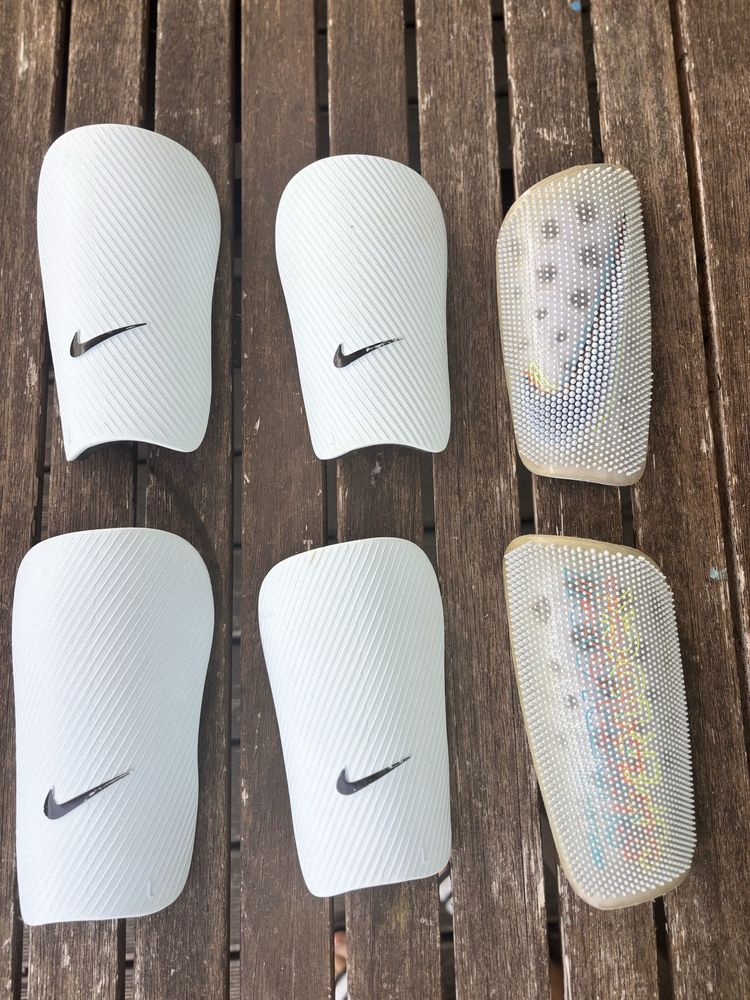 3 pares de caneleiras da nike , por um bom preço !!