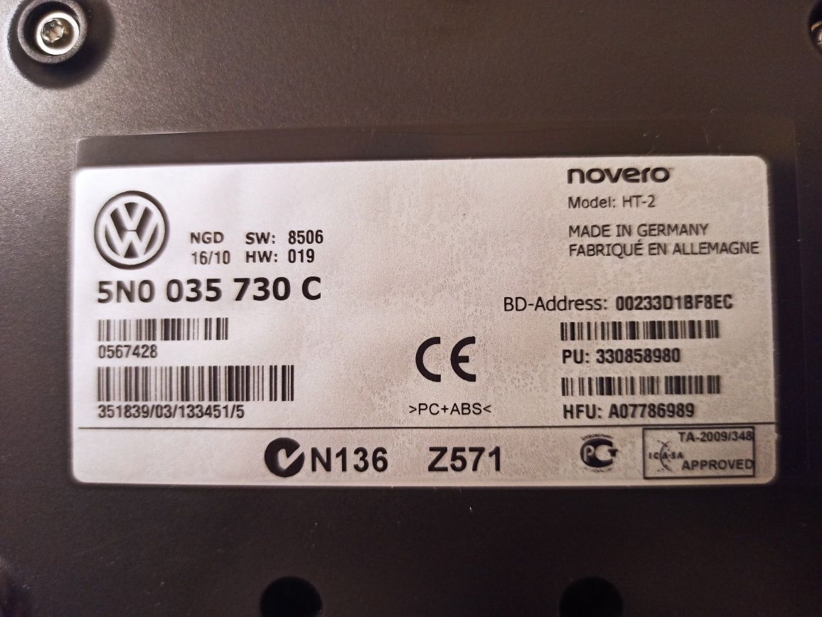 Блок Bluetooth VW