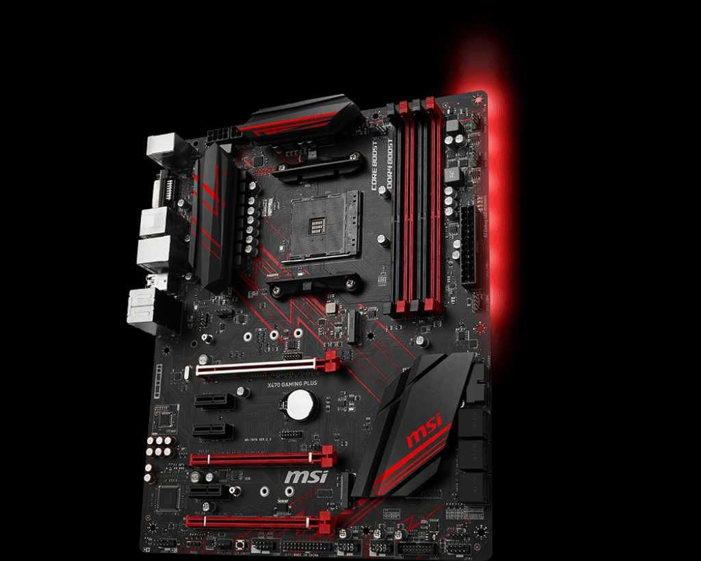 Материнська плата MSI x470 GAMING PLUS, socket AM4