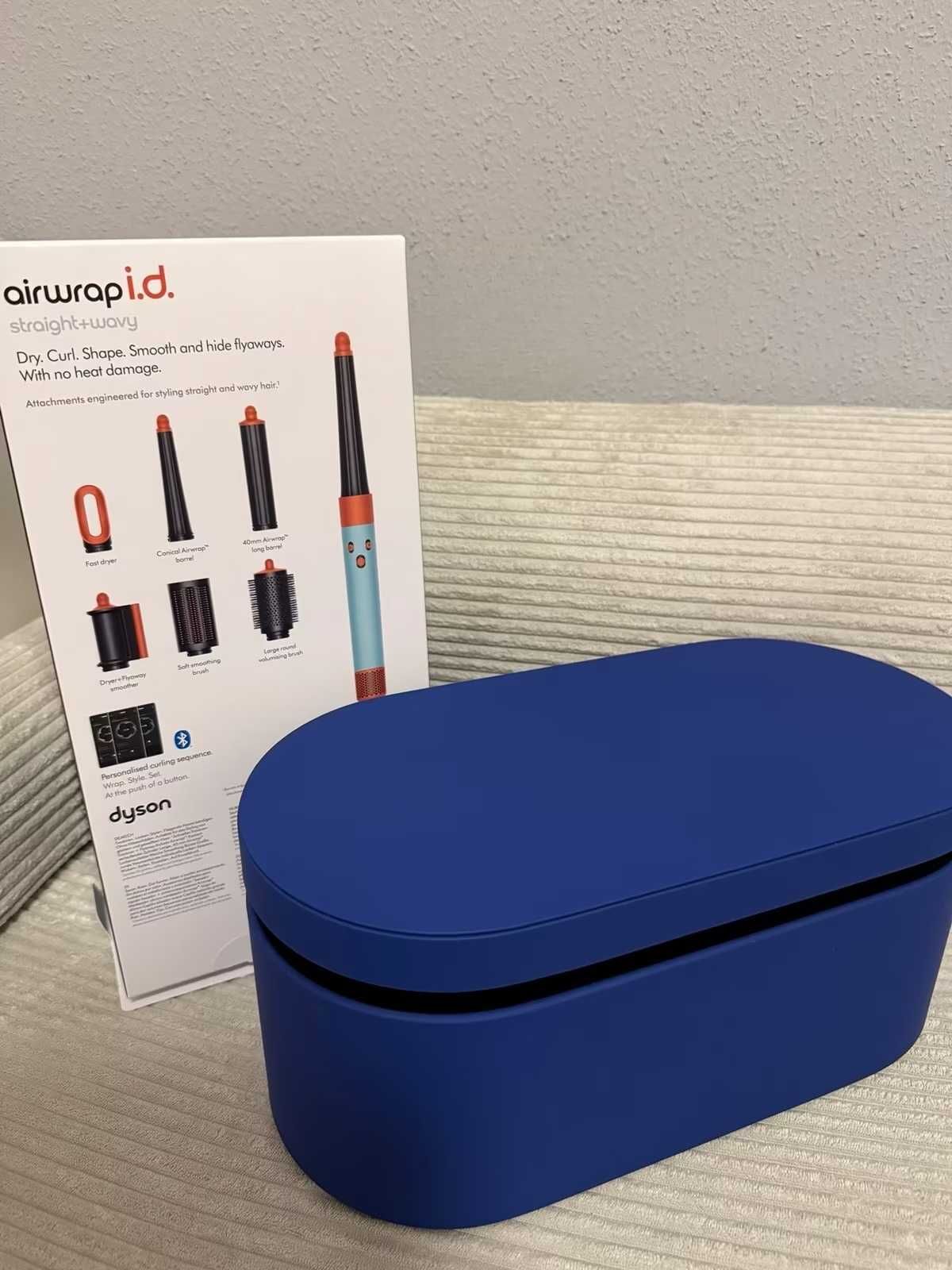 Дайсон стайлер Dyson Airwrap id HS08 Straight Wavy Ceramic PatinaTopaz