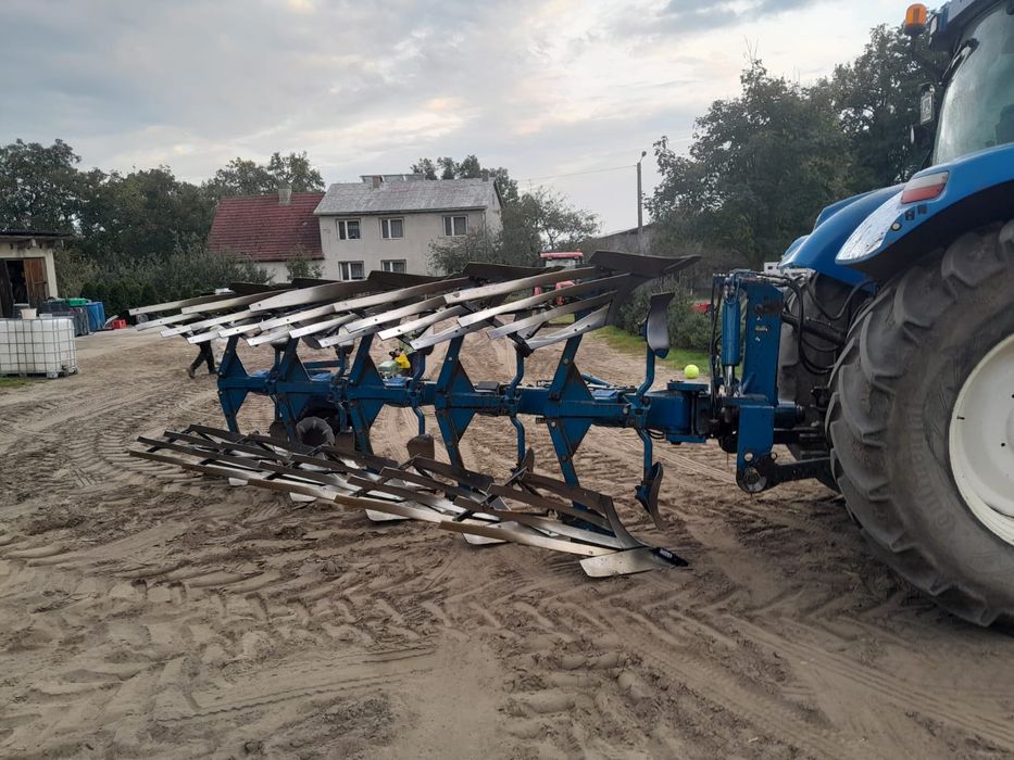 Pług Pięcio Skibowy Obrotowy Rabe Werk Super Albatros Vario Ażurowy