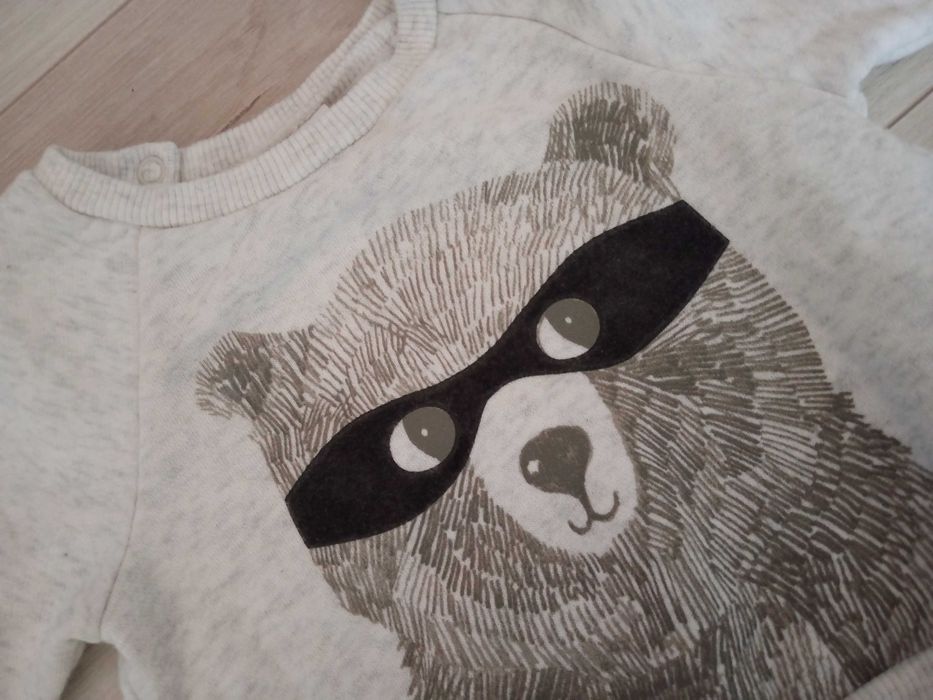 Bluza z misiem H&M r 62