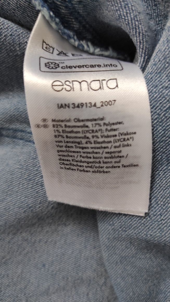 Spodenki krótkie ciążowe firmy Esmara rozmiar XL