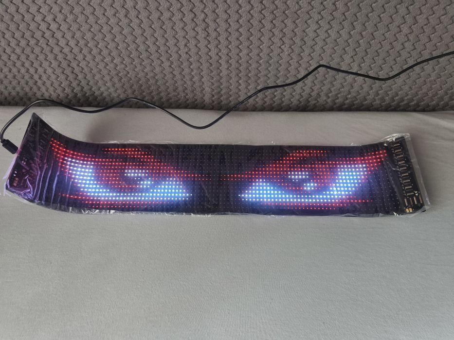 Elastyczny ekran panel LED oczy pilot baner