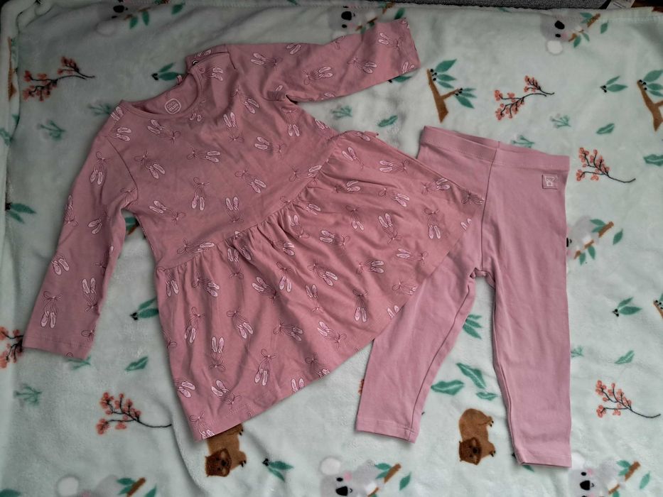 Nowa sukienka Cool Club 74 i leginsy