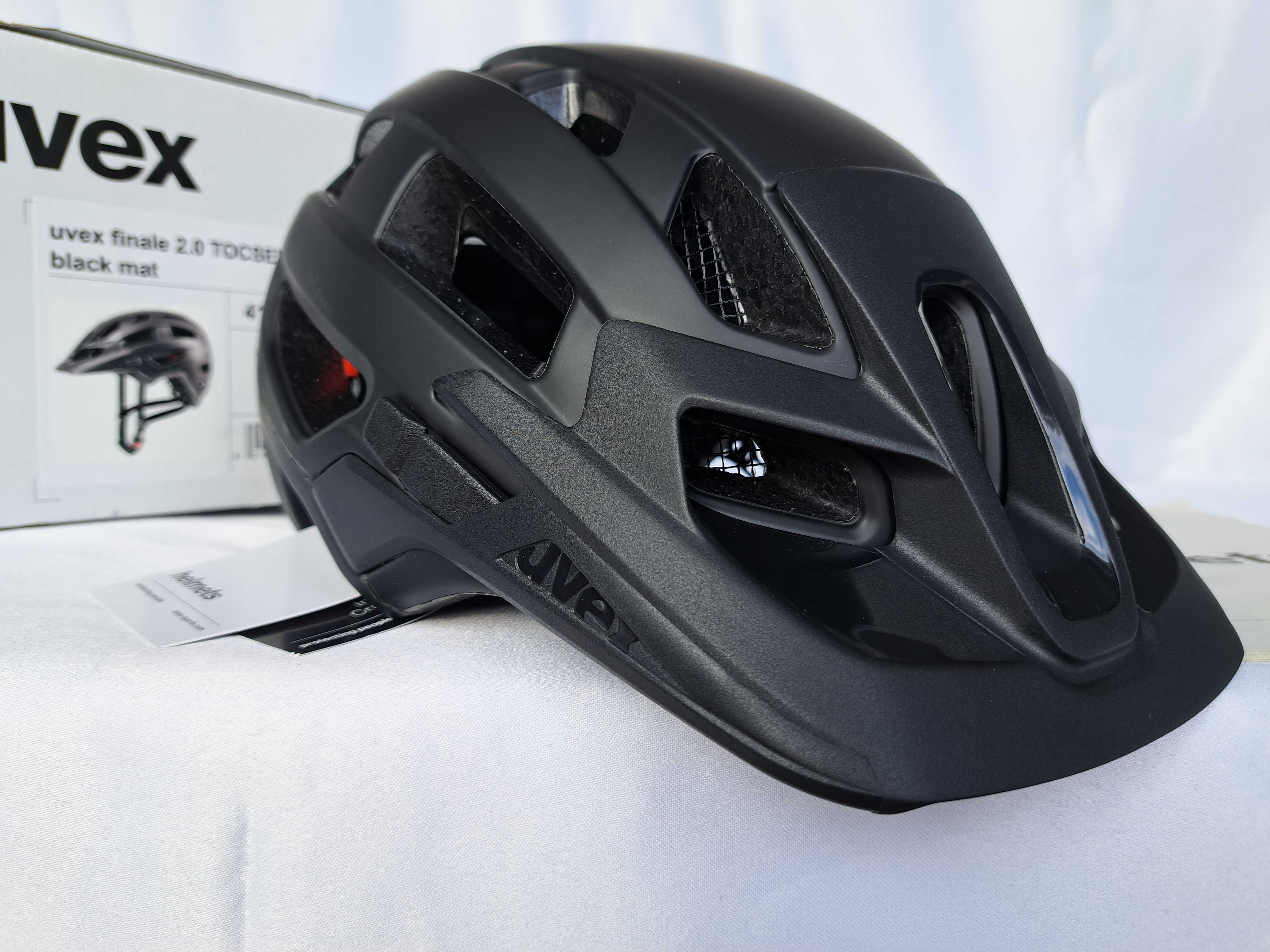 Kask rowerowy Uvex Finale 2.0 Tocsen Black Mat M 52-57cm