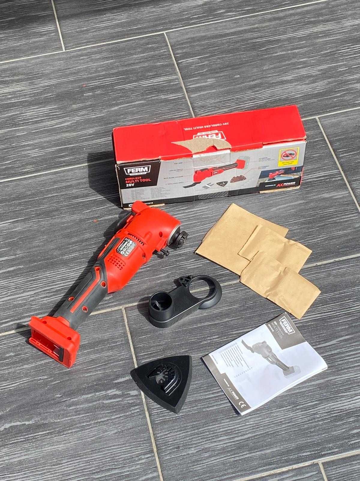 FERM - nowa szlifierka akmulatorowa / multitool 20V