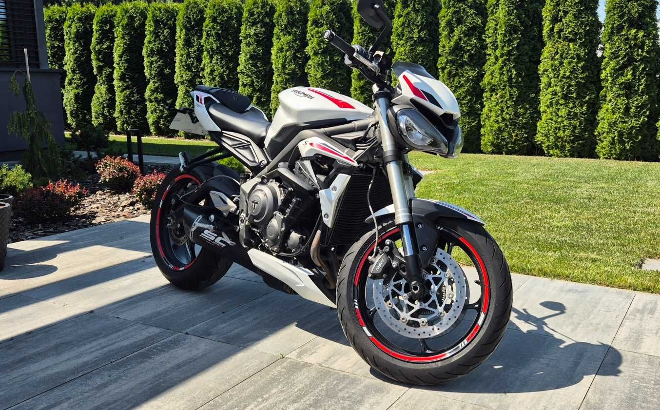 Triumph Street Triple 660S / 2020r/ 19 tyś km. /  SC PROJECT / Kat. A2