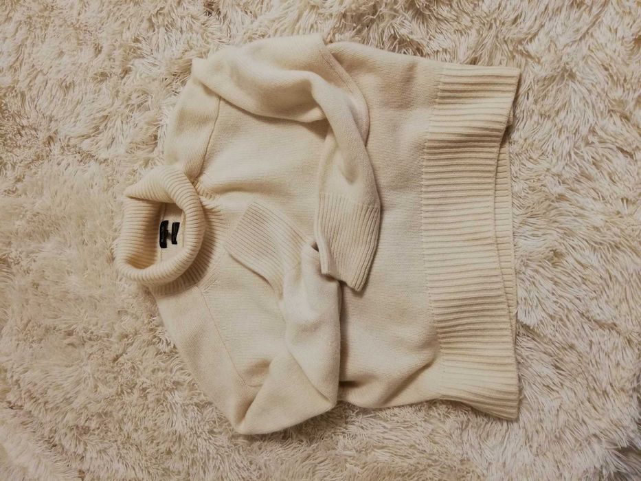 kaszmirowy sweter Massimo Dutti xs s wełna kaszmir