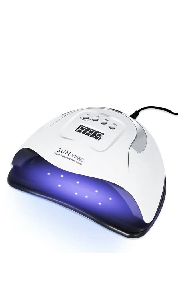 Лампа для маникюра и педикюра LED+UV SUN 7X MAX 180 W