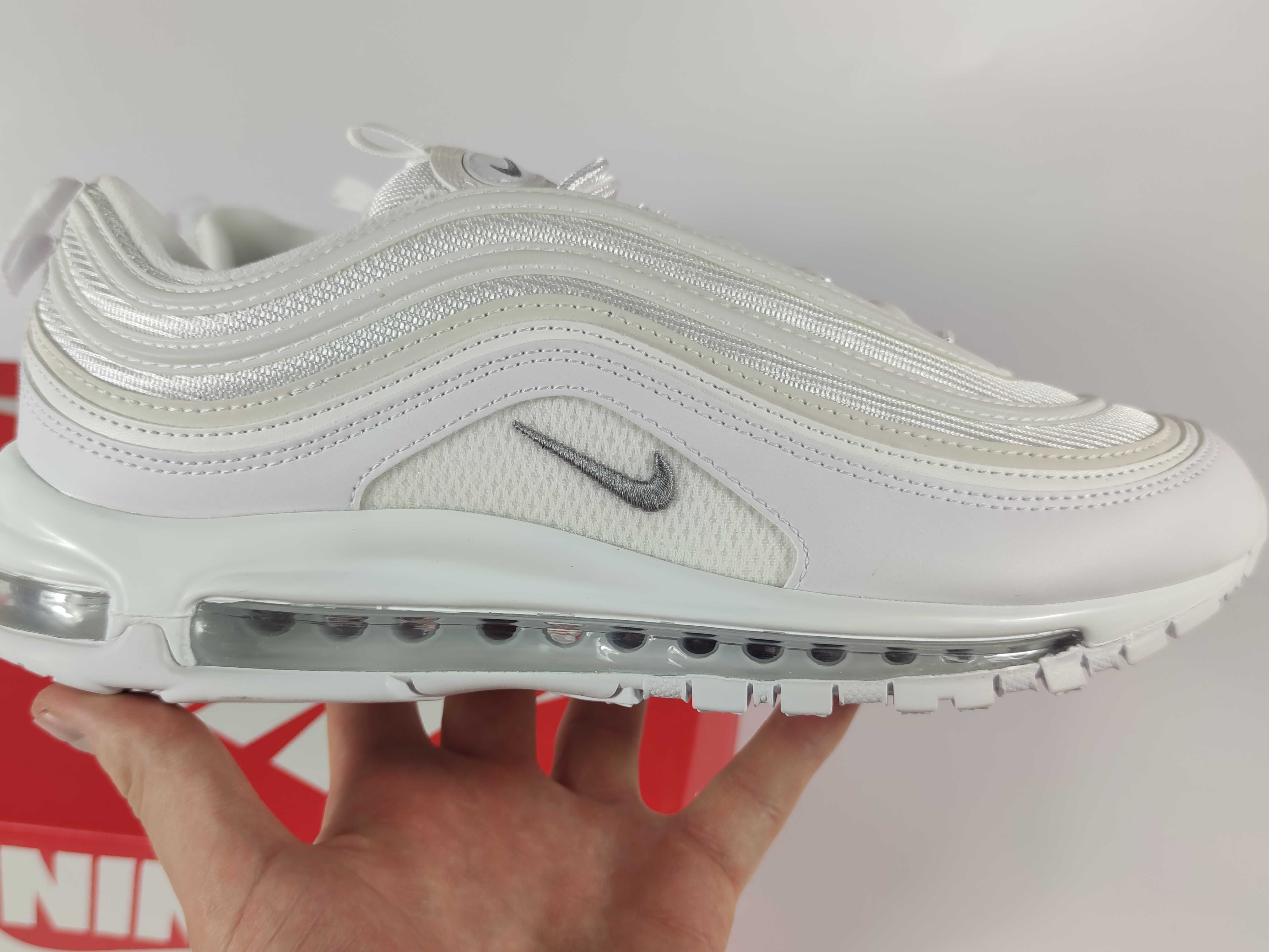 Nike Air Max 97 Triple White Wolf Grey 921826-101