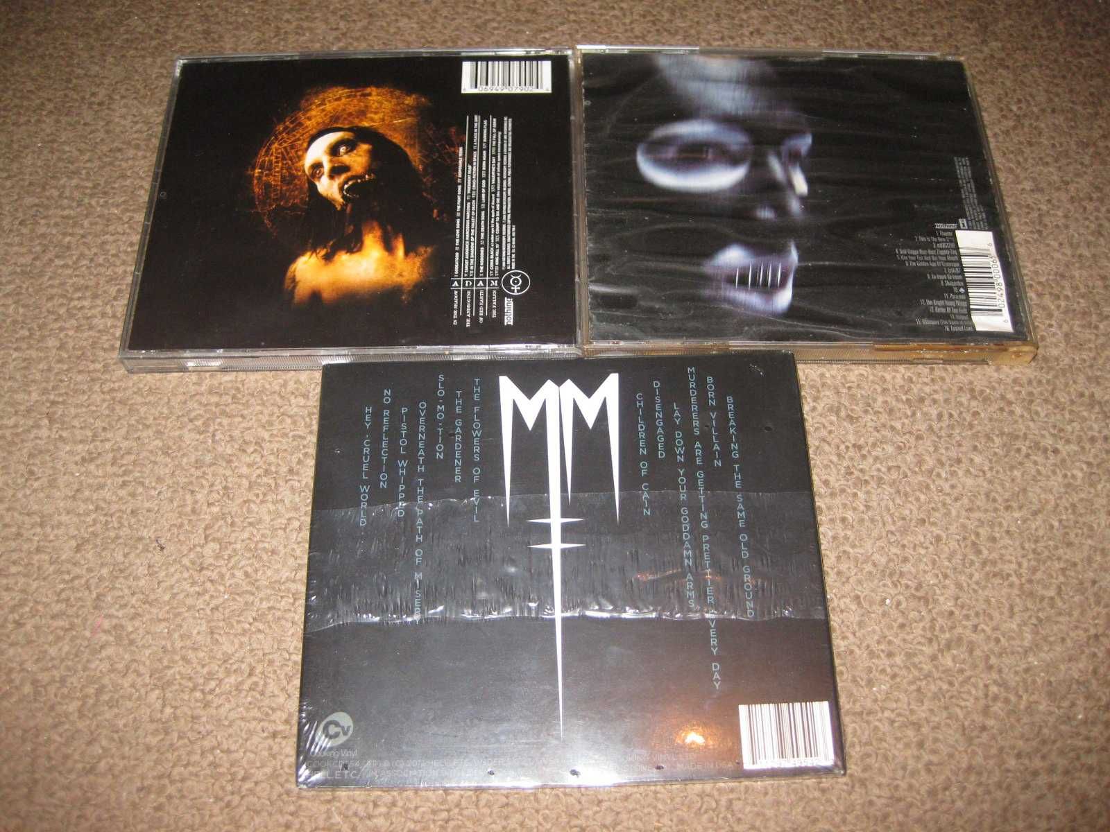 3 CDs do "Marilyn Manson" Portes Grátis!