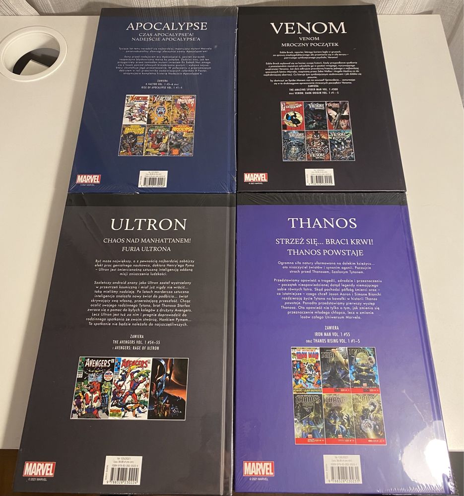 Kompletna kolekcja komiksów Superzłoczyńcy Marvela