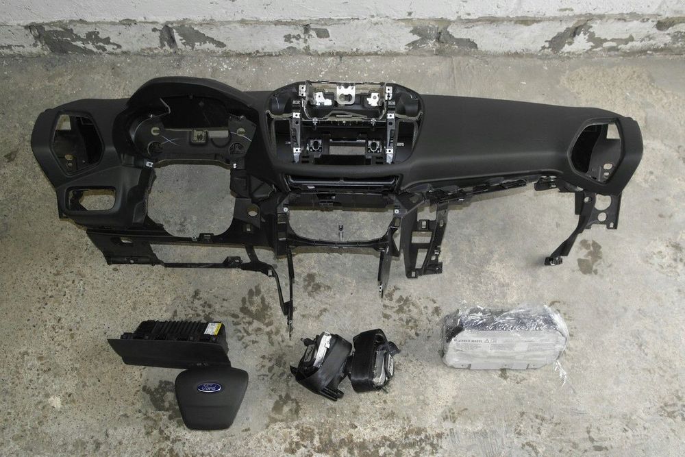 ford kuga mk2 ii 2 airbag pasy pas deska konsola kokpit pulpit pÓŁka