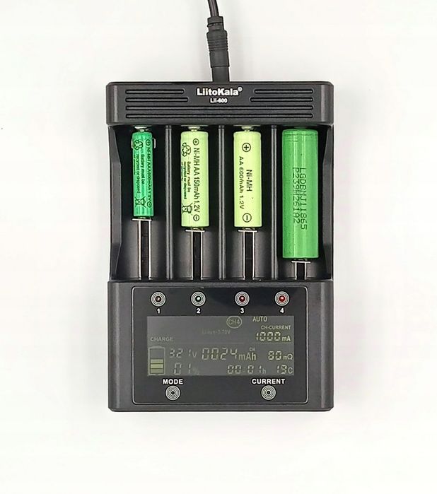 NOWA Ładowarka LiitoKala Lii-600 do ogniw i akumulatorków