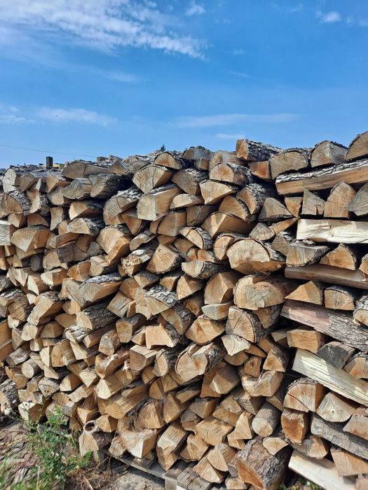 Drewno kominkowe brzoza , olcha , sezonowane  , połupane