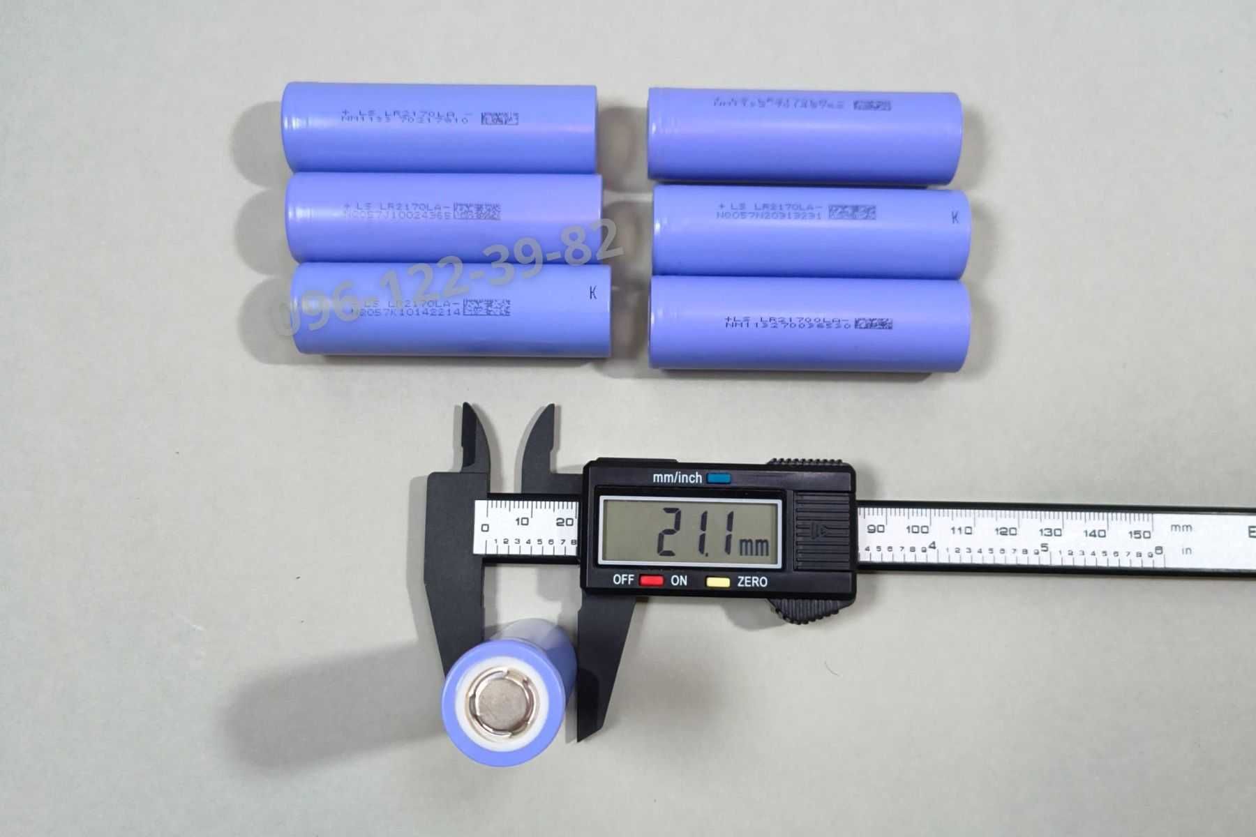 Високотоковый аккумулятор 21700 Lishen LR2170LA 3,7V 4000mAh 10C 40А