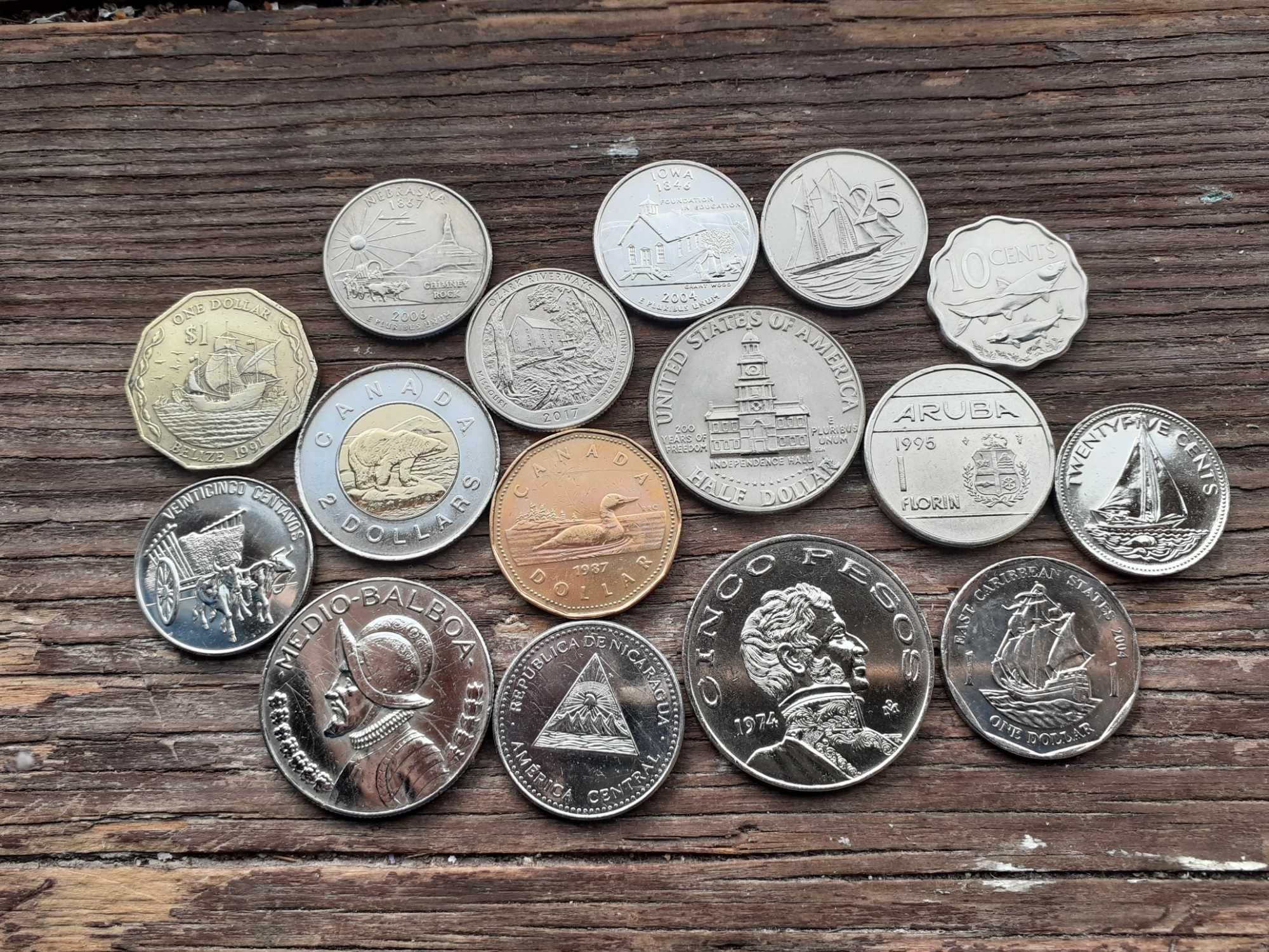 Продаю колекційні монети країн світу.