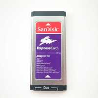 Leitor Cartões ExpressCard 34 SD SDHC MMC para Macbook Pro e outros