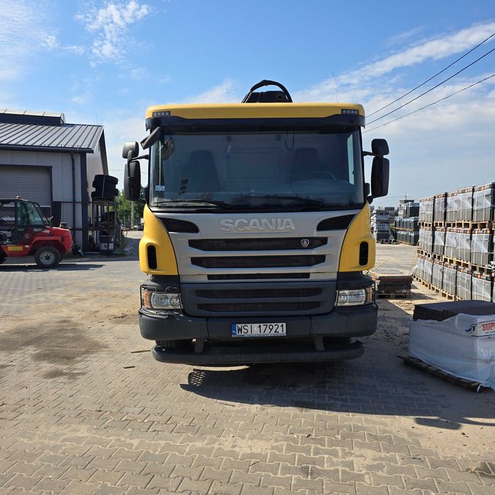 Samochód SCANIA/ELBO P250 wywrotka + hds