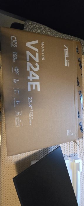 Monitor Asus 23.8 wide screen 100hz