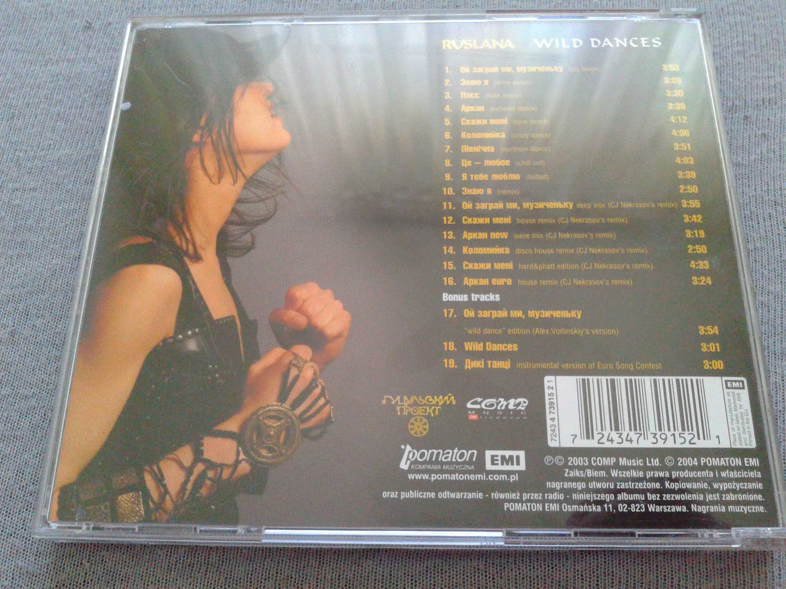 Ruslana - Wild Dances  CD