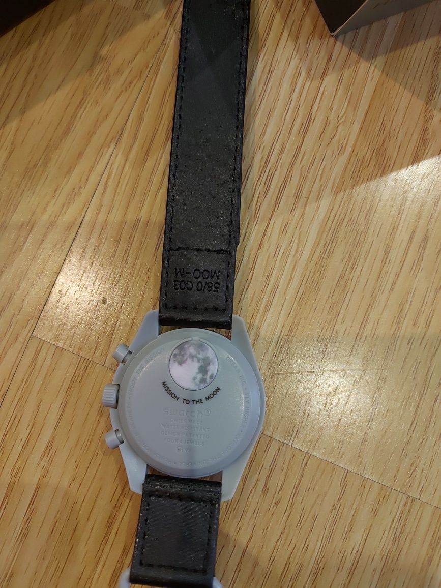 Swatch omega moon