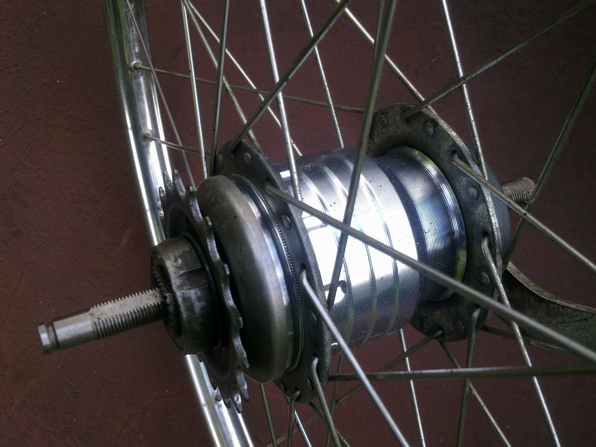 Koło 26" Dynamo Prądnica Koła Biegi w piaście