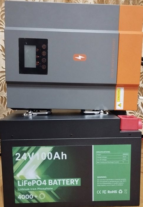 Продам комплект  резервного живлення PowMr POW-HVM3.2H-24V-N