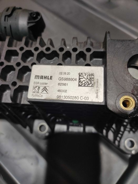 Radiador da  EGR YHZ PSA