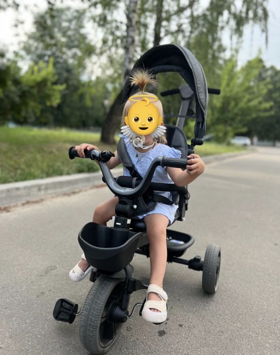 Дитячий велосипед Lionelo Kori  Grey stone