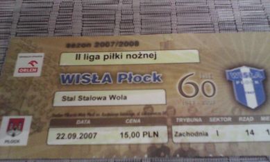 Wisła Płock-Stal Stalowa Wola 22.09.2006