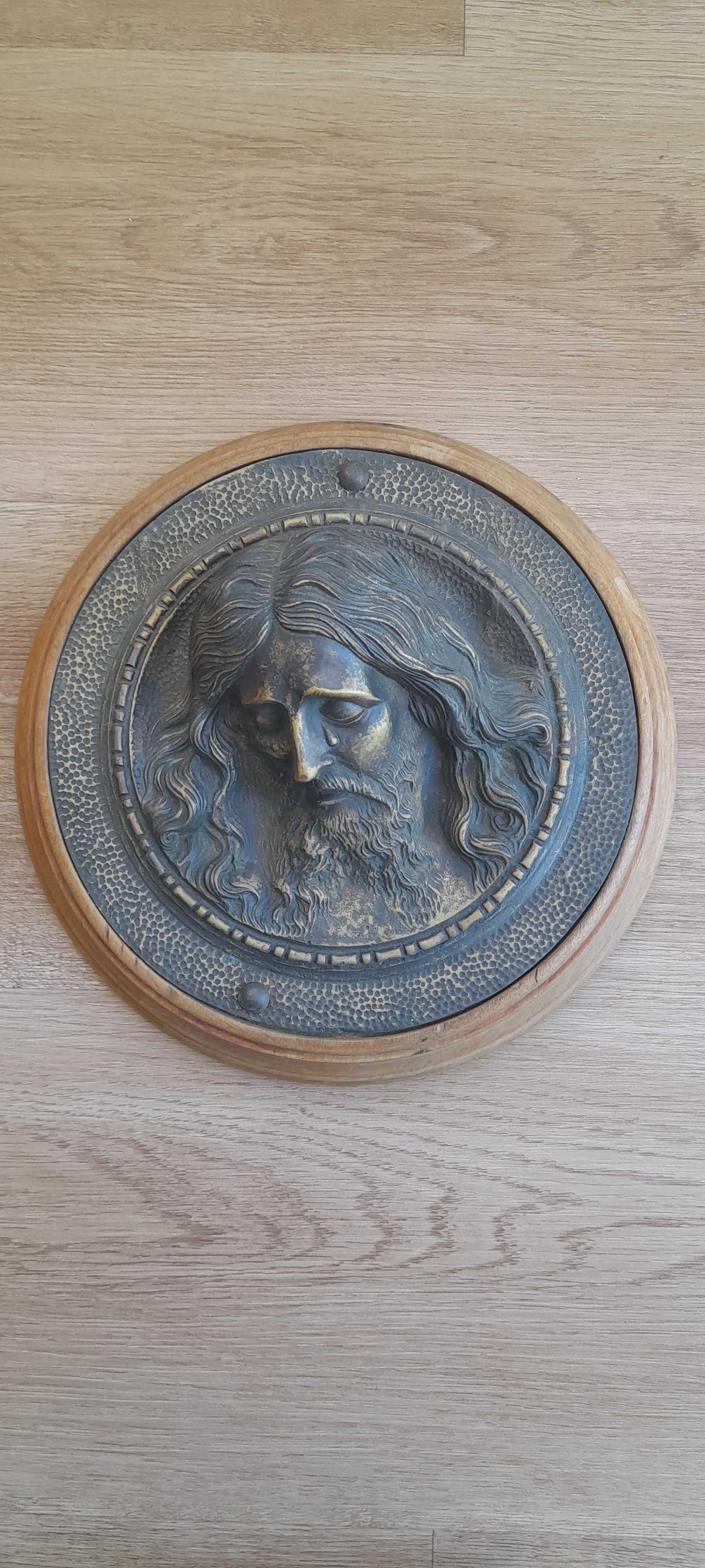 Escultura rara cristo em bronze